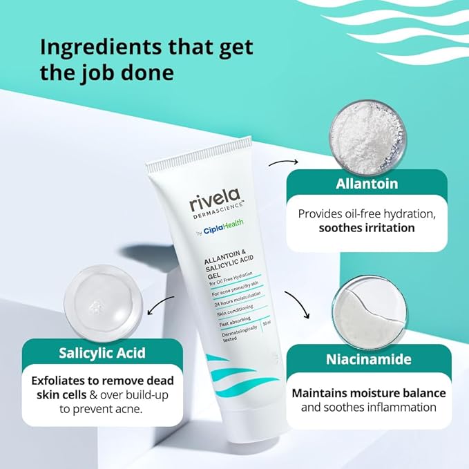 Rivela Dermascience 24 hours Oil Free Gel Moisturizer