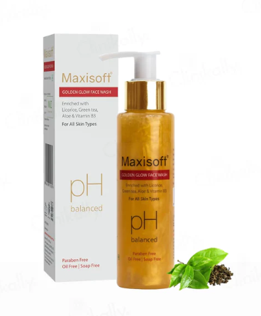 Maxisoft Golden Glow Face Wash