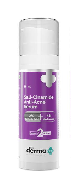 Sali-Cinamide Anti-Acne Serum with 2% Salicylic Acid & 5% Niacinamide - 30ml